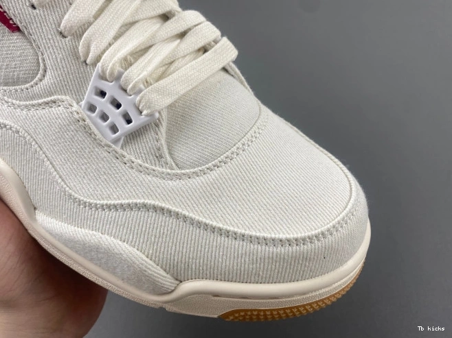 Cheap TBK Levi's 4 Jordan 'White' AO2571-100 x Air 0812